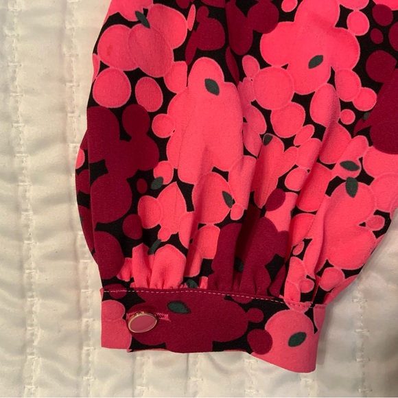 Kate Spade Bubble Dot Blouse Pink Size XS - Picture 8 of 12